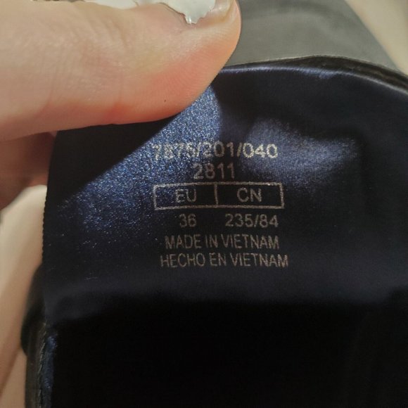 Zara Flats 36 US 6 Womens Shoes Black Fabric Mules Slip On Shoes Bows Square Toe - Picture 7 of 10